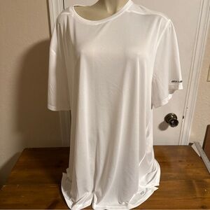DSG White Short Sleeve Performance Shirt